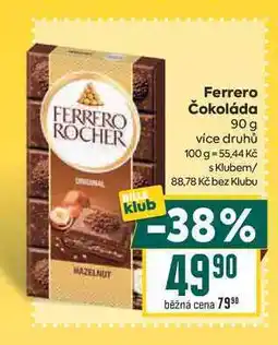 Billa Ferrero Čokoláda nabídka