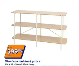 Action Otevřená nástěnná police nabídka