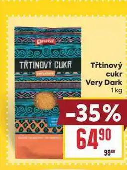 Billa Třtinový cukr Very Dark nabídka