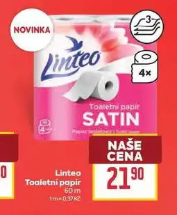 Billa Linteo Toaletni papír 60m nabídka
