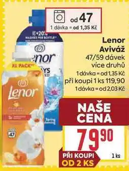 Billa Lenor Aviváž 47/59 dávek nabídka