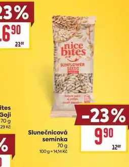 Billa Slunečnicová semínka nabídka