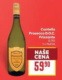 Billa Contello Prosecco D.O.C. Frizzante nabídka