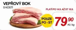 ZEMAN Vepřový bok s kostí nabídka