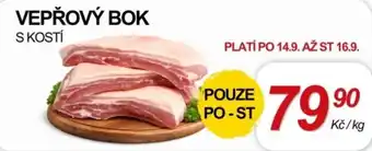 Vepřový bok s kostí