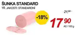 ZEMAN Šunka standard nabídka