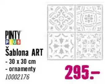 Pinty Plus Šablona ART