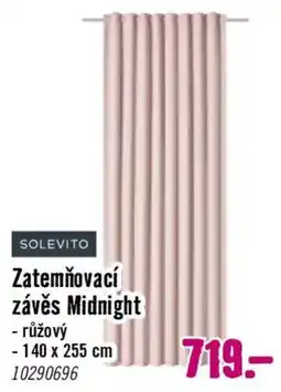Hornbach Solevito zatemňovací závěs Midnight nabídka