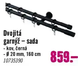 Hornbach Dvojitá garnýž - sada nabídka