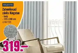 Hornbach Solevito zatemňovací závěs Kingston nabídka