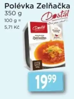 Qanto Dostál polévka zelňačka nabídka