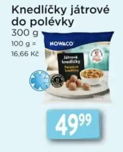 Qanto Nowaco játrové knedlíčky do polévky nabídka