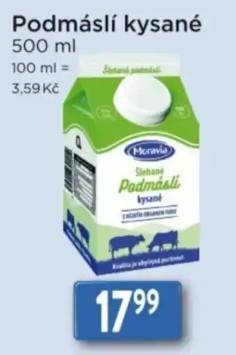 Moravia podmáslí kysané