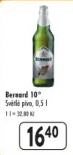 Qanto Bernard světlé pivo nabídka