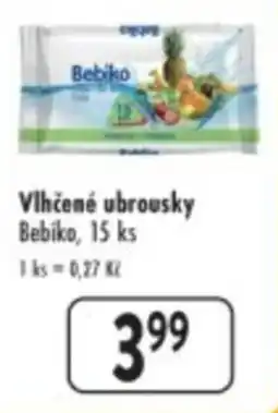 Qanto Bebiko vlhčené ubrousky nabídka