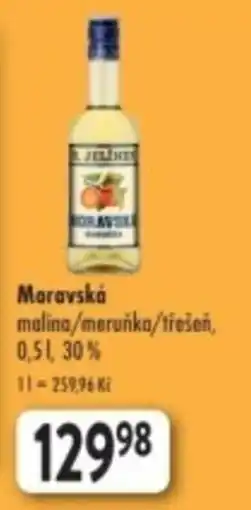 Qanto Moravská malina/meruňka/řešeň nabídka