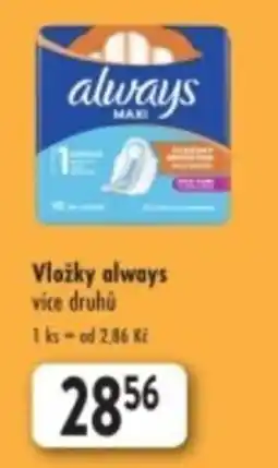 Qanto always vložky více druhů nabídka