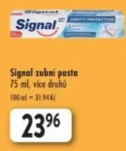 Qanto Signal zubni pasta nabídka