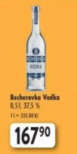 Qanto Becherovka Vodka nabídka
