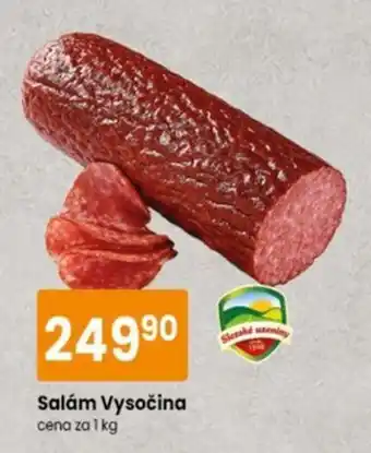 Slezské uzeniny Salám Vysočina