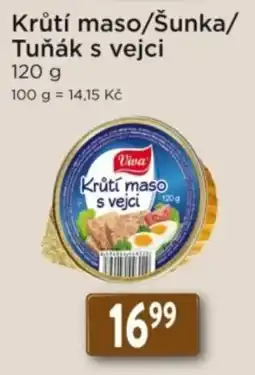 Qanto Viva krůtí maso s vejci nabídka