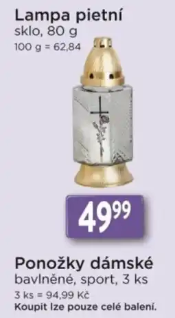Qanto Lampa pietní nabídka