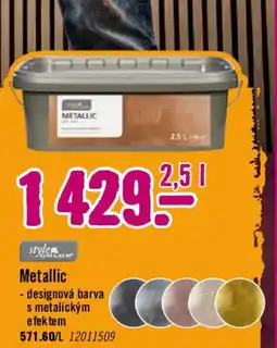 Hornbach Metallic nabídka