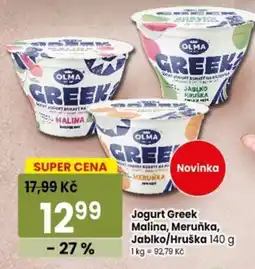 TEMPO Olma jogurt greek malina, meruňka, jablko/hruška nabídka