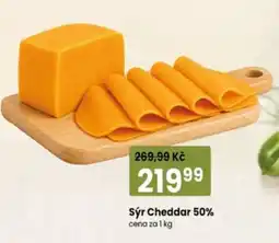TEMPO Sýr Cheddar 50% nabídka