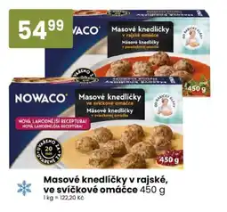 TEMPO Nowaco masové knedlíčky v rajské, ve svíčkové omáčce nabídka