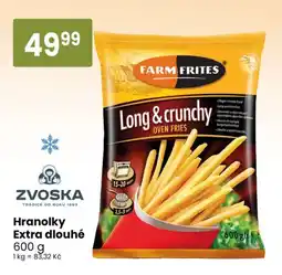 TEMPO Farm Frites Long & crunchy oven fries nabídka