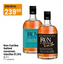 TEMPO Ron Cariba Salted caramel, Vanilla nabídka
