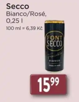 Qanto Font secco bianco/rosé nabídka