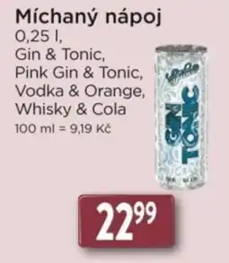 Qanto Míchaný nápoj nabídka