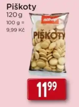Qanto Nahup piškoty nabídka