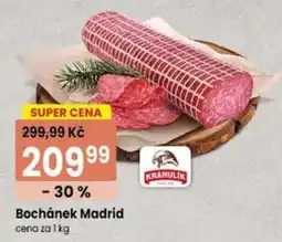 TEMPO Krahlík bochánek madrid nabídka