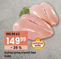 TEMPO Vodňanské kuře kuřecí prsa s kostí bez kůže nabídka