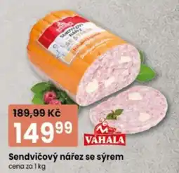 TEMPO Váhala sendvičový nářez se sýrem nabídka