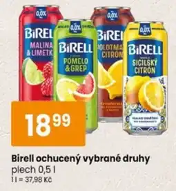 TEMPO Birell ochucený vybrané druhy nabídka