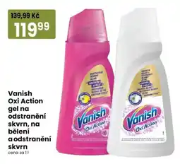 TEMPO Vanish Oxi Action gel na odstranění skvrn, na bělení a odstranění skvrn nabídka