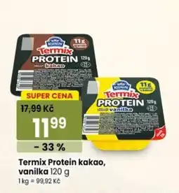TEMPO Termix Protein kakao, vanilka nabídka