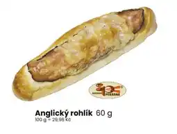 TEMPO Slezská pekárna anglický rohlík nabídka