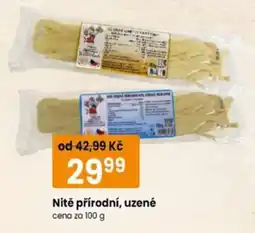 TEMPO Nitě přírodní, uzené nabídka