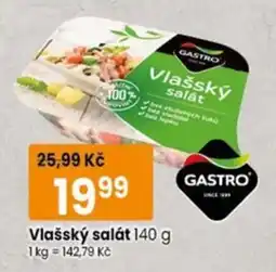 TEMPO Gastro vlašský salát nabídka
