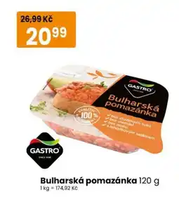 TEMPO Gastro bulharská pomazánka nabídka