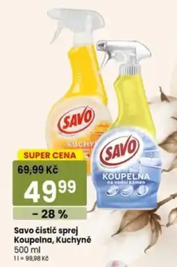 TEMPO Savo čistíc sprej Koupelna, Kuchyně nabídka