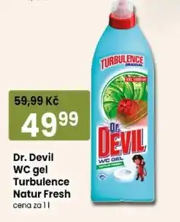 TEMPO Dr. Devil wc gel turbulence natur fresh nabídka