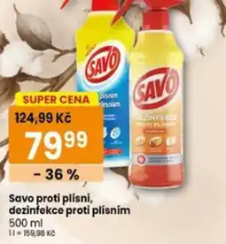 TEMPO Savo proti plísni, dezinfekce proti plísním nabídka