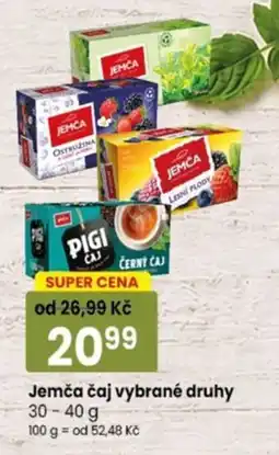 TEMPO Jemča čaj vybrané druhy nabídka