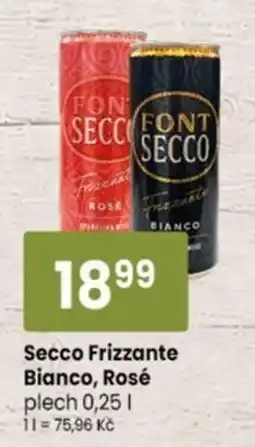 TEMPO Font secco frizzante bianco, rosé nabídka